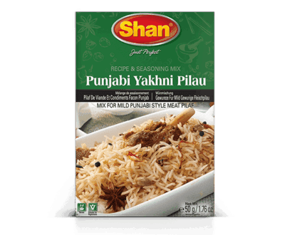 Shan Punjabi Pulau Yakhni 12x65g18-21