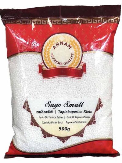 Annam Tapioka Sabudana (Small )12x300g (SL)-3830