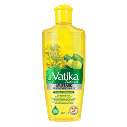 Dabur Vatika Enriched Mustard Hair Oil 6x200ml