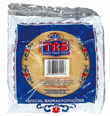 TRS Papads Madras Plain 60x200g-72