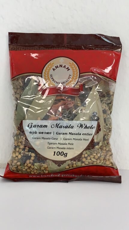 Annam Garam Masala (Whole) 20x300g