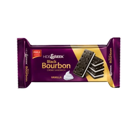 Parle Hide & Seek Black Bourbon Vanilla biscuits 100g pack